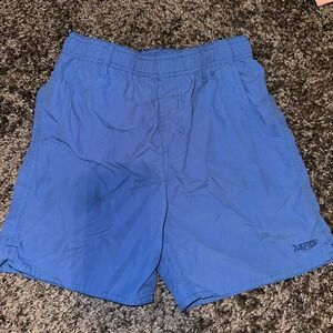 AFTCO American Fishing Tackle Co. Swim Trunks Shorts Blue‎ Mesh Lined M